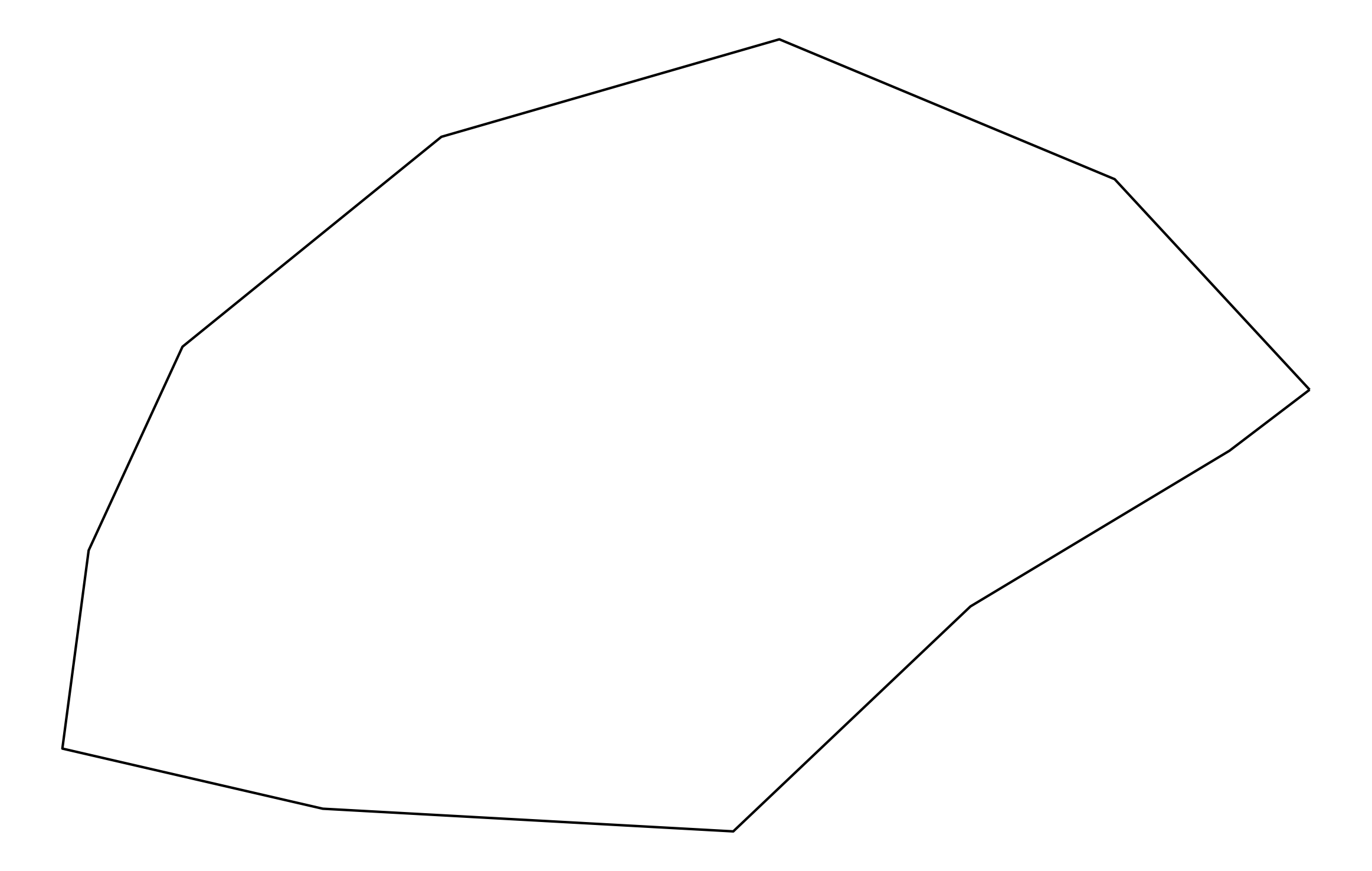 Monaco Outline Map